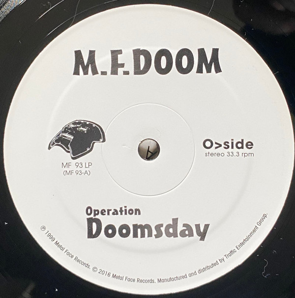 MF Doom - Operation: Doomsday | Metal Face Records (MF 93 LP) - 3
