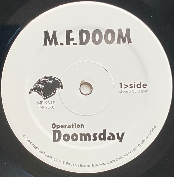 MF Doom - Operation: Doomsday | Metal Face Records (MF 93 LP) - 4