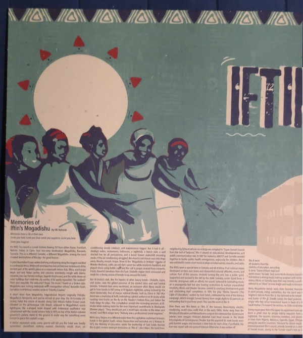 Iftin Band - Mogadishu's Finest: The Al-Uruba Sessions | Ostinato Records (OSTLP013) - 4 Iftin Band - Mogadishu's Finest: The Al-Uruba Sessions | Ostinato Records (OSTLP013) - 4