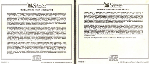 Nana Mouskouri - O Melhor De | Selecções Do Reader's Digest (F89023FF 3) - 2
