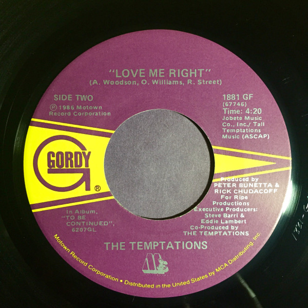 The Temptations - Someone | Gordy (1881 GF) - 2
