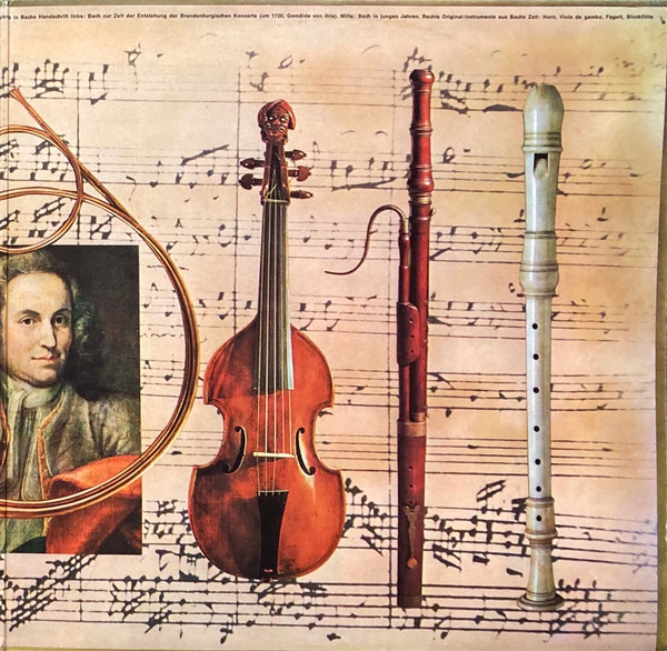 Johann Sebastian Bach , Ulrich Koch , György Terebesi , Maurice André , Friedrich Tilegant , Südwestdeutsches Kammerorchester - Sechs Brandenburgische Konzerte | Europa Exquisit (ex 1203/4) - 3