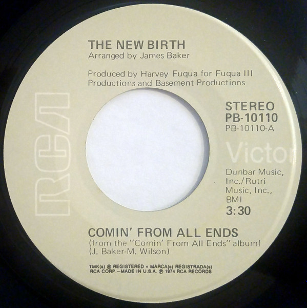 New Birth - Comin' From All Ends | RCA Victor (PB-10110)