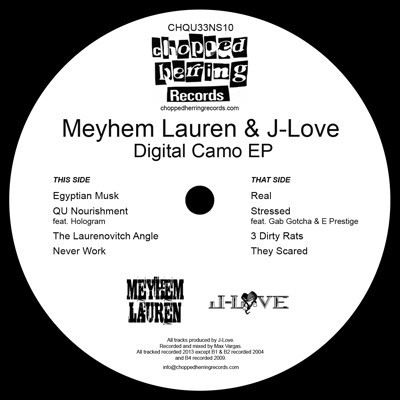 Meyhem & J-Love - Digital Camo EP | Chopped Herring Records (CHQU33NS10) - 2 Meyhem & J-Love - Digital Camo EP | Chopped Herring Records (CHQU33NS10) - 2