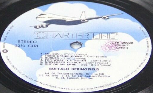 Buffalo Springfield - Buffalo Springfield | Charter Line (CTR 20 020) - 4 Buffalo Springfield - Buffalo Springfield | Charter Line (CTR 20 020) - 4