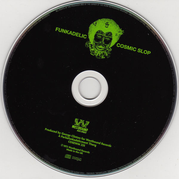 Funkadelic - Cosmic Slop CD | Westbound Records (CDSEWM 235) - 3