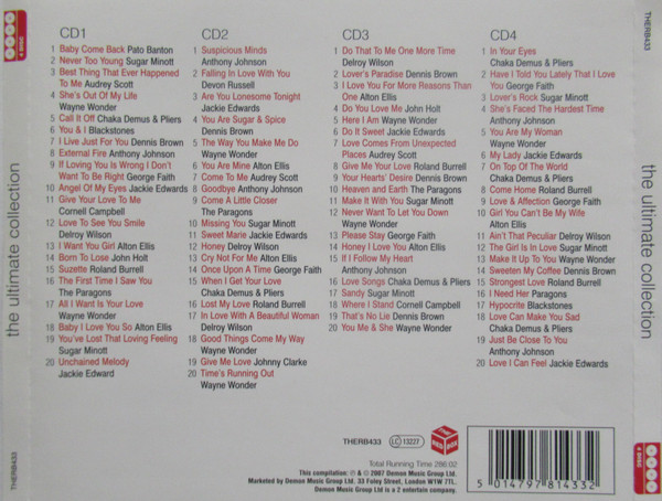 Various - Reggae Love Songs - The Ultimate Collection | The Red Box (THERB433) - 2