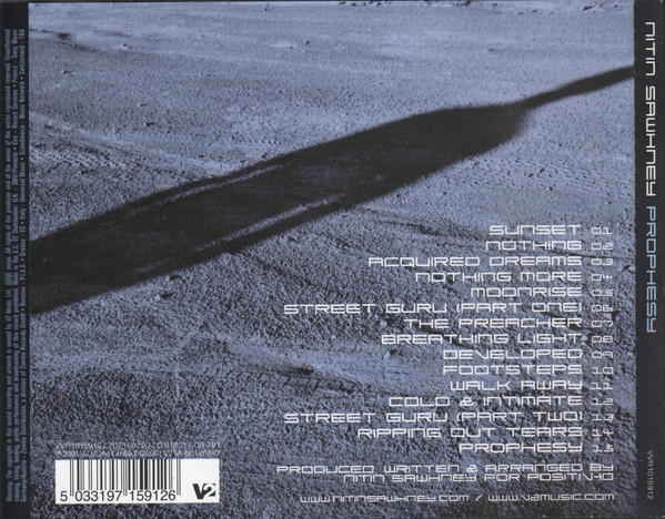 Nitin Sawhney - Prophesy | V2 (VVR1015912) - 2