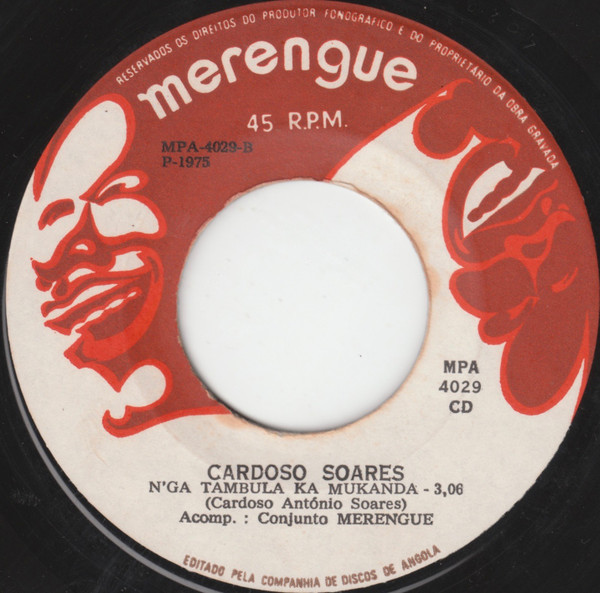 Cardoso Soares - Xiquita / N'Ga Tambula Ka Mukanda | Merengue (MPA-4029-CD) - 4