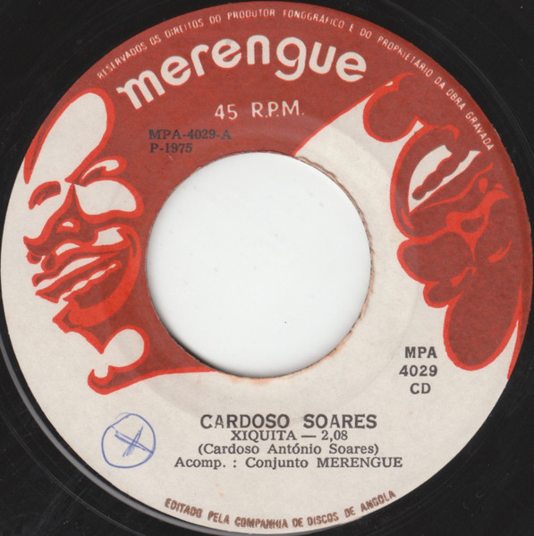Cardoso Soares - Xiquita / N'Ga Tambula Ka Mukanda | Merengue (MPA-4029-CD) - 3