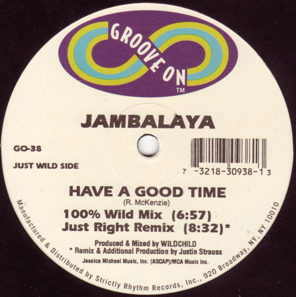Jambalaya - Have A Good Time | Groove On (GO-38) - 2