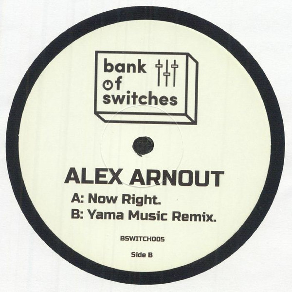 Alex Arnout - Now Right | Bank Of Switches (BSWITCH005) - main