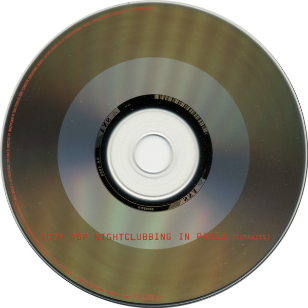 Iggy Pop - Nightclubbing In Paris (Extraits) | Virgin (SA 4966) - 3