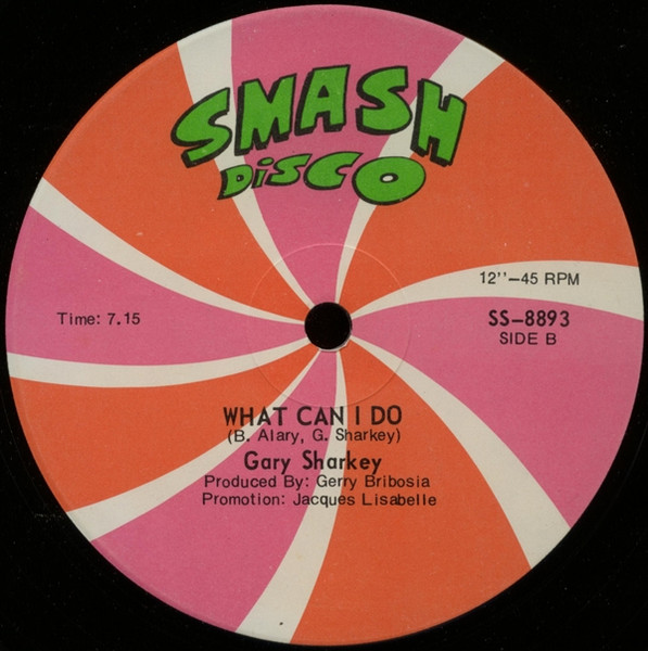 Gary Sharkey - Shaking All Over | Smash Disco Records (SS-8893) - 2