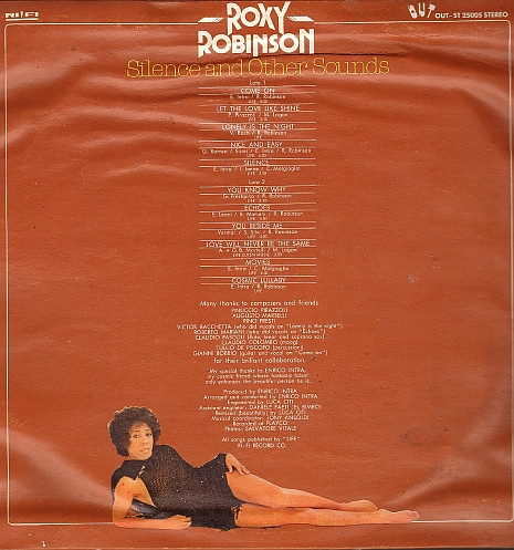 Roxy Robinson - Silence And Other Sounds | OUT (OUT-ST 25005) - 2