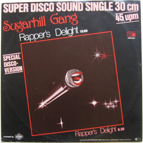 Sugarhill Gang - Rapper's Delight | Metronome (0930.002) - 2 Sugarhill Gang - Rapper's Delight | Metronome (0930.002) - 2