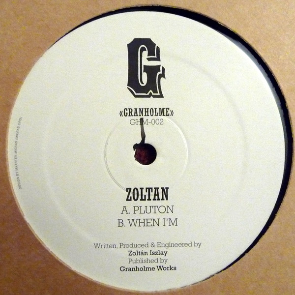 Zoltán Iszlay - Pluton | Granholme (GHM-002) - main