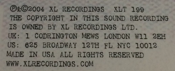 M.I.A. - Galang | XL Recordings (XLT 199) - 3 M.I.A. - Galang | XL Recordings (XLT 199) - 3