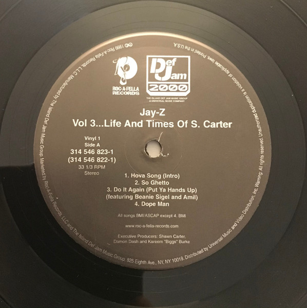 Jay-Z - Vol. 3... Life And Times Of S. Carter | Roc-A-Fella Records (314 546 822-1) - 3 Jay-Z - Vol. 3... Life And Times Of S. Carter | Roc-A-Fella Records (314 546 822-1) - 3