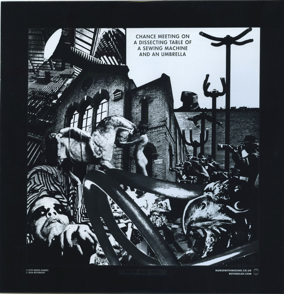 Nurse With Wound - Chance Meeting On A Dissecting Table Of A Sewing Machine And An Umbrella | Rotorelief (ROTOR 0084) - 3 Nurse With Wound - Chance Meeting On A Dissecting Table Of A Sewing Machine And An Umbrella | Rotorelief (ROTOR 0084) - 3