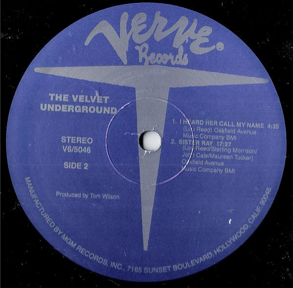 The Velvet Underground - White Light/White Heat | Verve Records (V/V6-5046) - 4 The Velvet Underground - White Light/White Heat | Verve Records (V/V6-5046) - 4