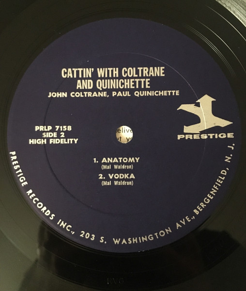 John Coltrane And Paul Quinichette - Cattin' With Coltrane And Quinichette | Prestige (7158) - 4 John Coltrane And Paul Quinichette - Cattin' With Coltrane And Quinichette | Prestige (7158) - 4