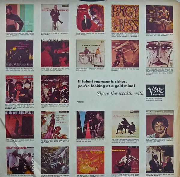 Dizzy Gillespie And His Orchestra - A Portrait Of Duke Ellington | Verve Records (MG V-8386) - 3