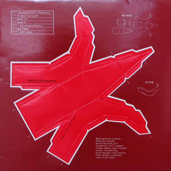 Red Hot Chili Peppers - Higher Ground | EMI USA (12MTX 75)