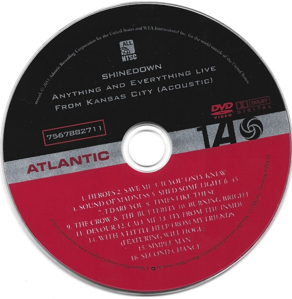Shinedown - Somewhere In The Stratosphere CD | Atlantic (527207-2) - 3