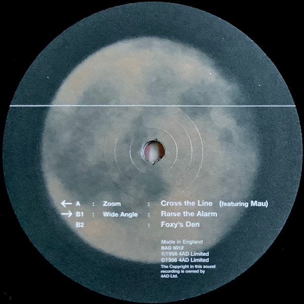 Cuba - Cross The Line | 4AD (BAD 8012) - 4