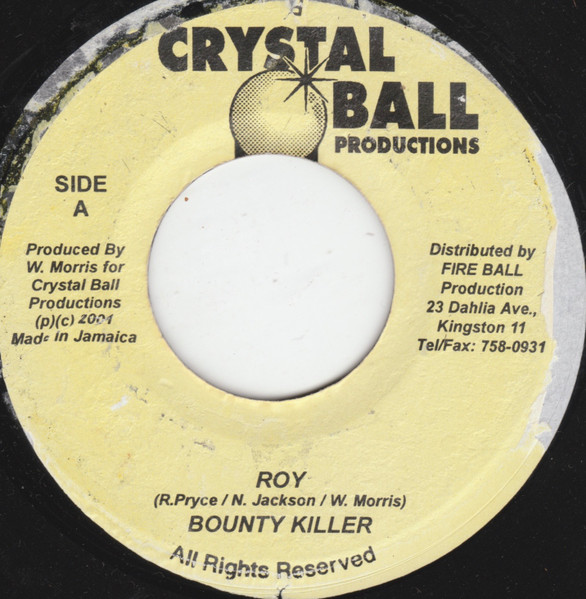 Bounty Killer - Roy | Crystal Ball Productions (none)