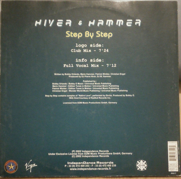 Hiver & Hammer - Step By Step | Independance Records (IR 0217) - 2 Hiver & Hammer - Step By Step | Independance Records (IR 0217) - 2
