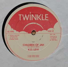 K.D. Levi - We Give Thee Thanks / Children Of Jah | Twinkle Music (NG-128) - 2