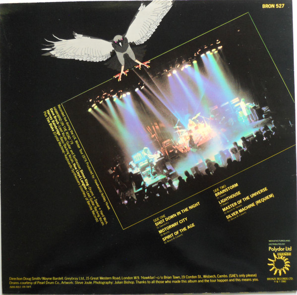 Hawkwind - Live Seventy Nine | Bronze (BRON 527) - 2