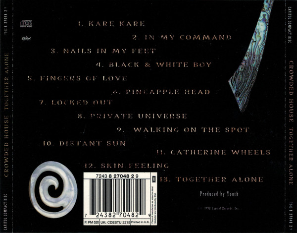 Crowded House - Together Alone | Capitol Records (7243 8 27048 2 9) - 2