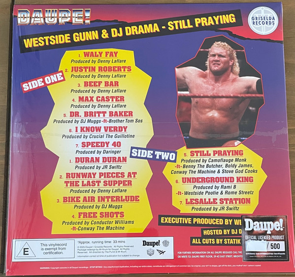 WestsideGunn & DJ Drama - Still Praying | Griselda Records (DM-SP-105) - 2 WestsideGunn & DJ Drama - Still Praying | Griselda Records (DM-SP-105) - 2