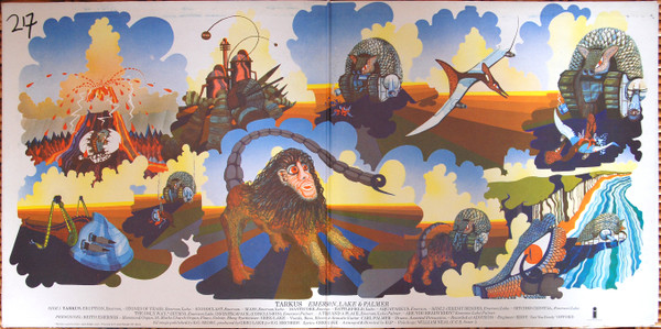 Emerson, Lake & Palmer - Tarkus | Island Records (6396 005) - 4 Emerson, Lake & Palmer - Tarkus | Island Records (6396 005) - 4