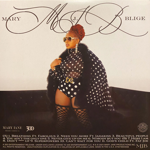 Mary J. Blige - Gratitude | 300 Entertainment (075678603006) - 3 Mary J. Blige - Gratitude | 300 Entertainment (075678603006) - 3