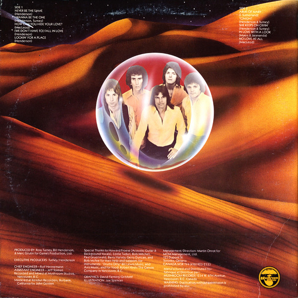 Chilliwack - Lights From The Valley | Mushroom Records (MRS-5011) - 2 Chilliwack - Lights From The Valley | Mushroom Records (MRS-5011) - 2