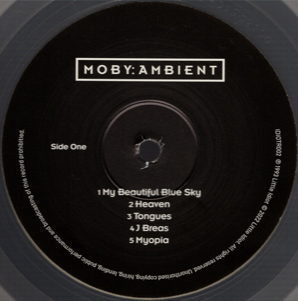 Moby - Ambient | Little Idiot (IDIOTR002) - 3 Moby - Ambient | Little Idiot (IDIOTR002) - 3
