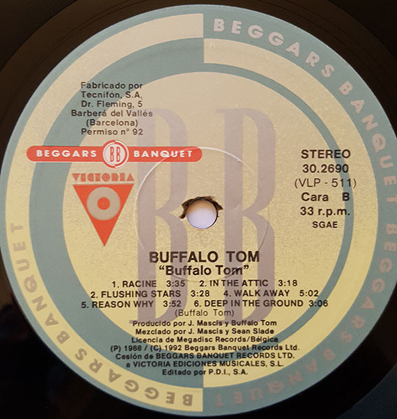 Buffalo Tom - Buffalo Tom | Beggars Banquet (VLP-511) - 4