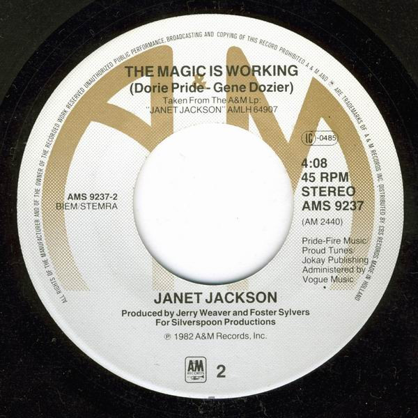 Janet Jackson - Young Love | A&M Records (AMS 9237) - 4
