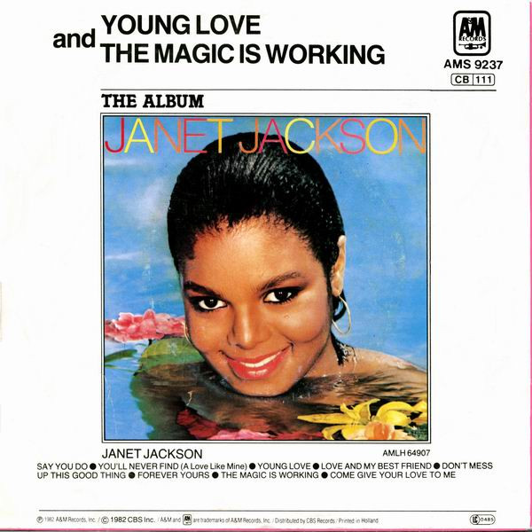 Janet Jackson - Young Love | A&M Records (AMS 9237) - 2