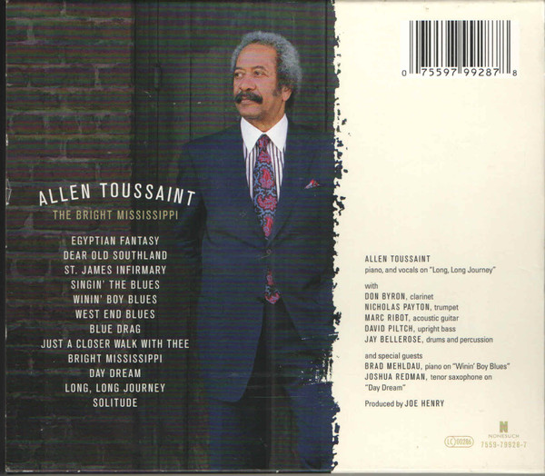 Allen Toussaint - The Bright Mississippi | Nonesuch (7559-79928-7)