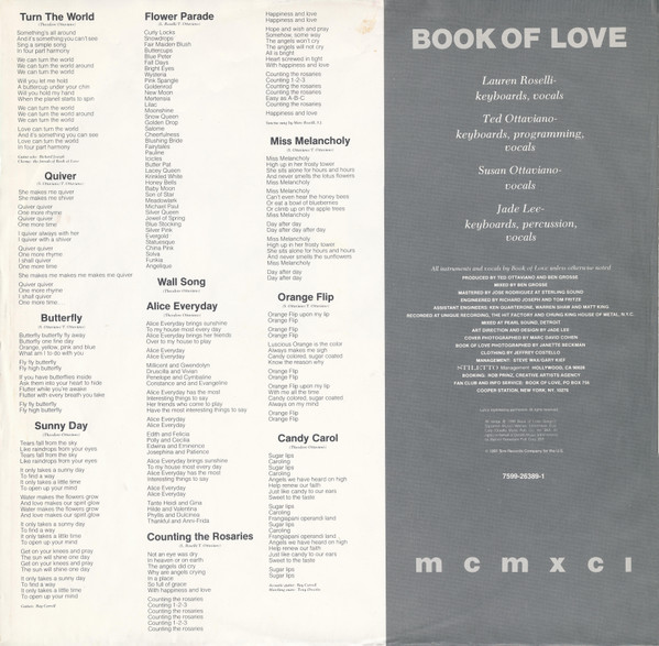 Book Of Love - Candy Carol | Sire (7599-26389-1) - 3
