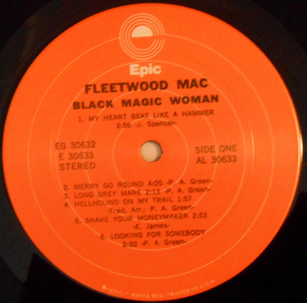 Fleetwood Mac - Black Magic Woman | Epic (BG 30632) - 4 Fleetwood Mac - Black Magic Woman | Epic (BG 30632) - 4