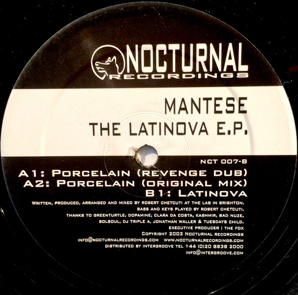 Mantese - The Latinova EP | Nocturnal Recordings (NCT007) - 2 Mantese - The Latinova EP | Nocturnal Recordings (NCT007) - 2