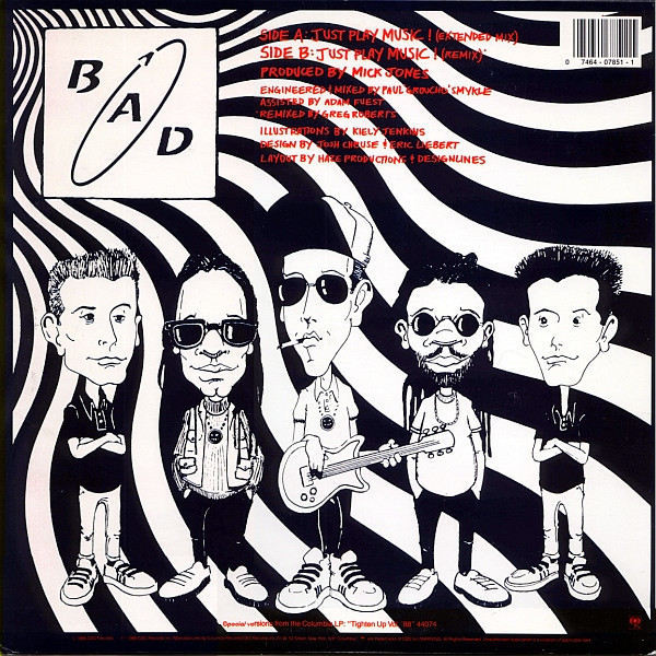 Big Audio Dynamite - Just Play Music! | Columbia (44 07851) - 2