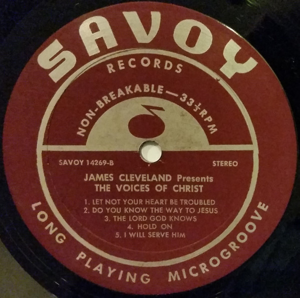 Rev. James Cleveland Presents The Voices Of Christ - Somehow I Can Sing | Savoy Records (MG-14269) - 4