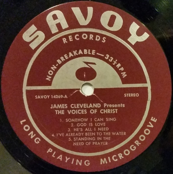 Rev. James Cleveland Presents The Voices Of Christ - Somehow I Can Sing | Savoy Records (MG-14269) - 3